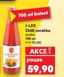 Kaufland J-LEK Chilli omáčka sladká nabídka