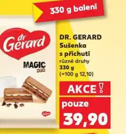 Kaufland DR. GERARD Sušenka s příchutí nabídka