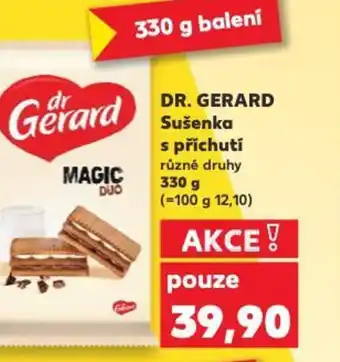 Kaufland DR. GERARD Sušenka s příchutí nabídka