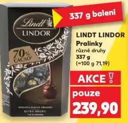 Kaufland LINDT LINDOR Pralinky nabídka