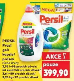 Kaufland PERSIL Prací gel/ kapsle/ prášek nabídka