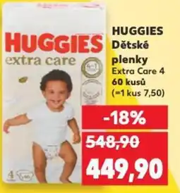 Kaufland HUGGIES Dětské plenky nabídka