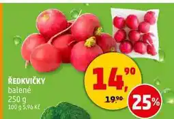 Penny Market ŘEDKVIČKY balené, 250 g nabídka