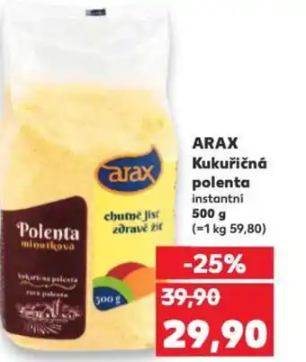 Kaufland ARAX Kukuřičná polenta nabídka