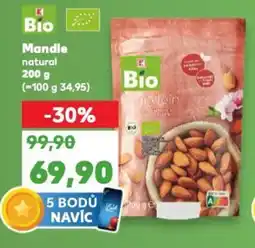 Kaufland Mandle natural nabídka