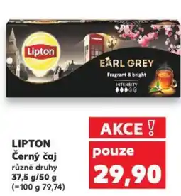 Kaufland LIPTON Černý čaj nabídka