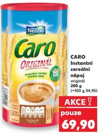 Kaufland CARO Instantní cereální парој nabídka