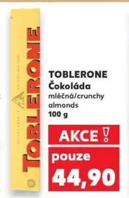 Kaufland TOBLERONE Čokoláda nabídka