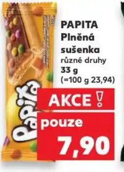 Kaufland PAPITA Plněná sušenka nabídka