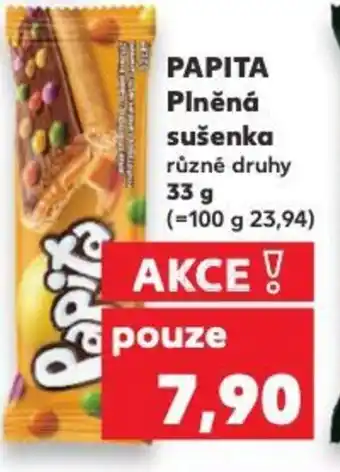 Kaufland PAPITA Plněná sušenka nabídka