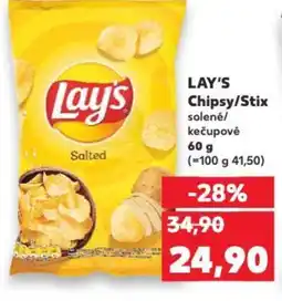 Kaufland LAY'S Chipsy/Stix nabídka