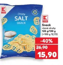 Kaufland Snack nabídka