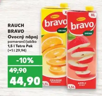 Kaufland RAUCH Bravo Ovocný nápoj nabídka