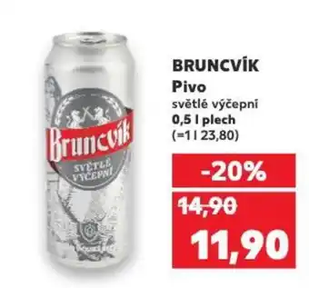 Kaufland BRUNCVİK Pivo nabídka