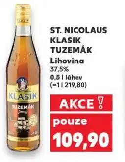 Kaufland ST. NICOLAUS Klasik Tuzemák Lihovina nabídka