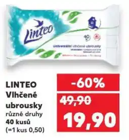 Kaufland LINTEO Vlhčené ubrousky nabídka