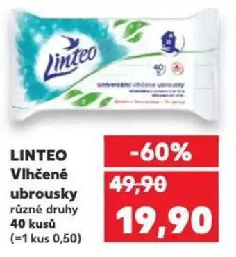 Kaufland LINTEO Vlhčené ubrousky nabídka