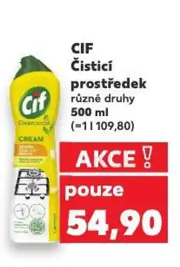 Kaufland CIF Čisticí prostředek nabídka