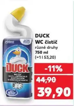 Kaufland DUCK WC čistič nabídka