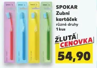 Kaufland SPOKAR Zubní kartáček nabídka