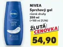 Kaufland NIVEA Sprchový gel nabídka