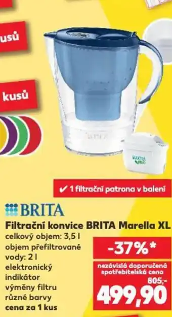 Kaufland BRITA Filtrační konvice BRITA Marella XL nabídka