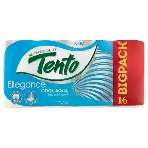 Trefa Tento Ellegance Cool aqua toaletní papír 16 rolí nabídka