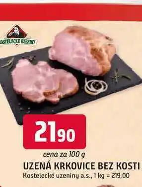 Trefa UZENÁ KRKOVICE BEZ KOSTI 100g nabídka