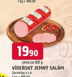 Trefa VÍDEŇSKÝ JEMNÝ SALÁM 100g nabídka