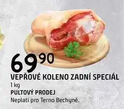 Terno Vepřové koleno zadní speciál 1kg nabídka