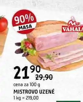 Terno Mistrovo uzené 100g nabídka