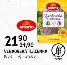 Terno Venkovská tlačenka 100g nabídka