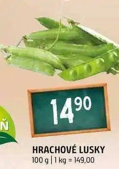 Terno Hrachové lusky 100g nabídka