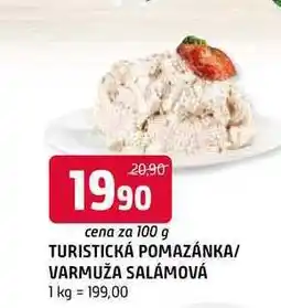 Terno Turistická pomazánka varmuža salámová 100g nabídka