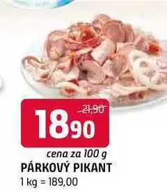 Terno Párkový pikant 100g nabídka