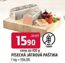 Terno Písecká Játrová paštika 100g nabídka