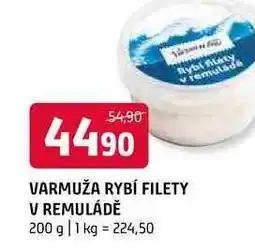 Terno Varmuža rybí filety v remuládě 200g nabídka