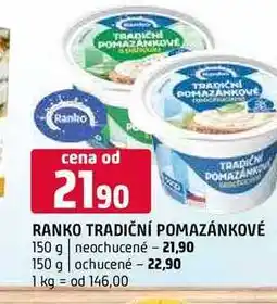 Terno Ranko tradiční pomazánkové 150g nabídka