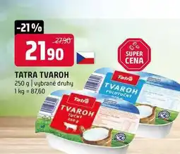 Terno Tatra tvaroh vybrané druhy 250g nabídka