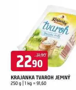 Terno Krajanka tvaroh jemný 250g vybrané druhy nabídka