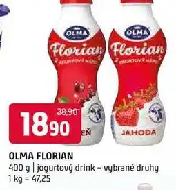 Terno Olma florian 400 g jogurtový drink vybrané druhy nabídka