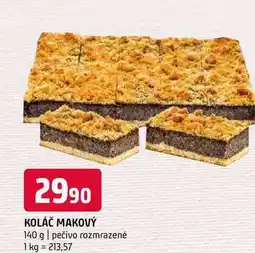 Terno Koláč makový 140 g pečivo rozmrazené nabídka