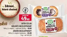 Terno Vita celia koláče bezlepkové 100g závin bezlepkový 200g nabídka