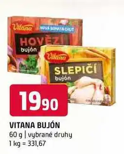 Terno Vitona bujon 60 g vybrané druhy nabídka