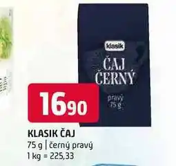 Terno Klasik čaj 75 g černý pravý nabídka