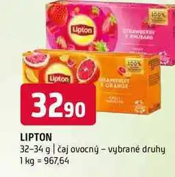 Terno Lipton 32-34 g čaj ovocný vybrané druhy nabídka