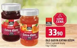 Terno Dle Gusta extra džem 250 g vybrané druhy nabídka