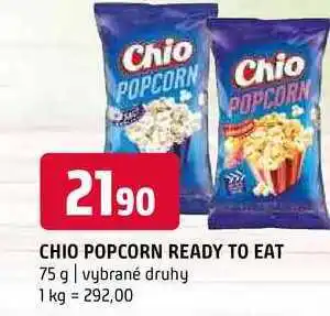 Terno Chio popcorn ready to eat 75g vybrané druhy nabídka