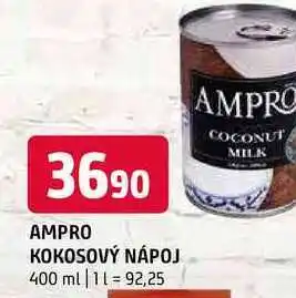 Terno Ampro kokosový nápoj 400 ml nabídka