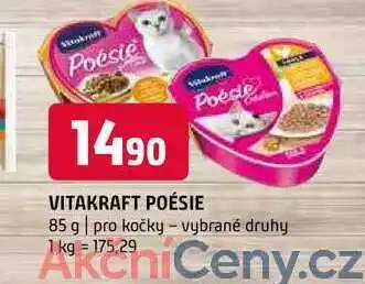 Terno Vitakraft Poésie 85 g pro kočky vybrané druhy nabídka